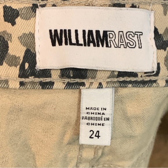 William Rast Cheetah Print Perfect Ankle Skinny Stretch Jeans - Picture 6 of 12